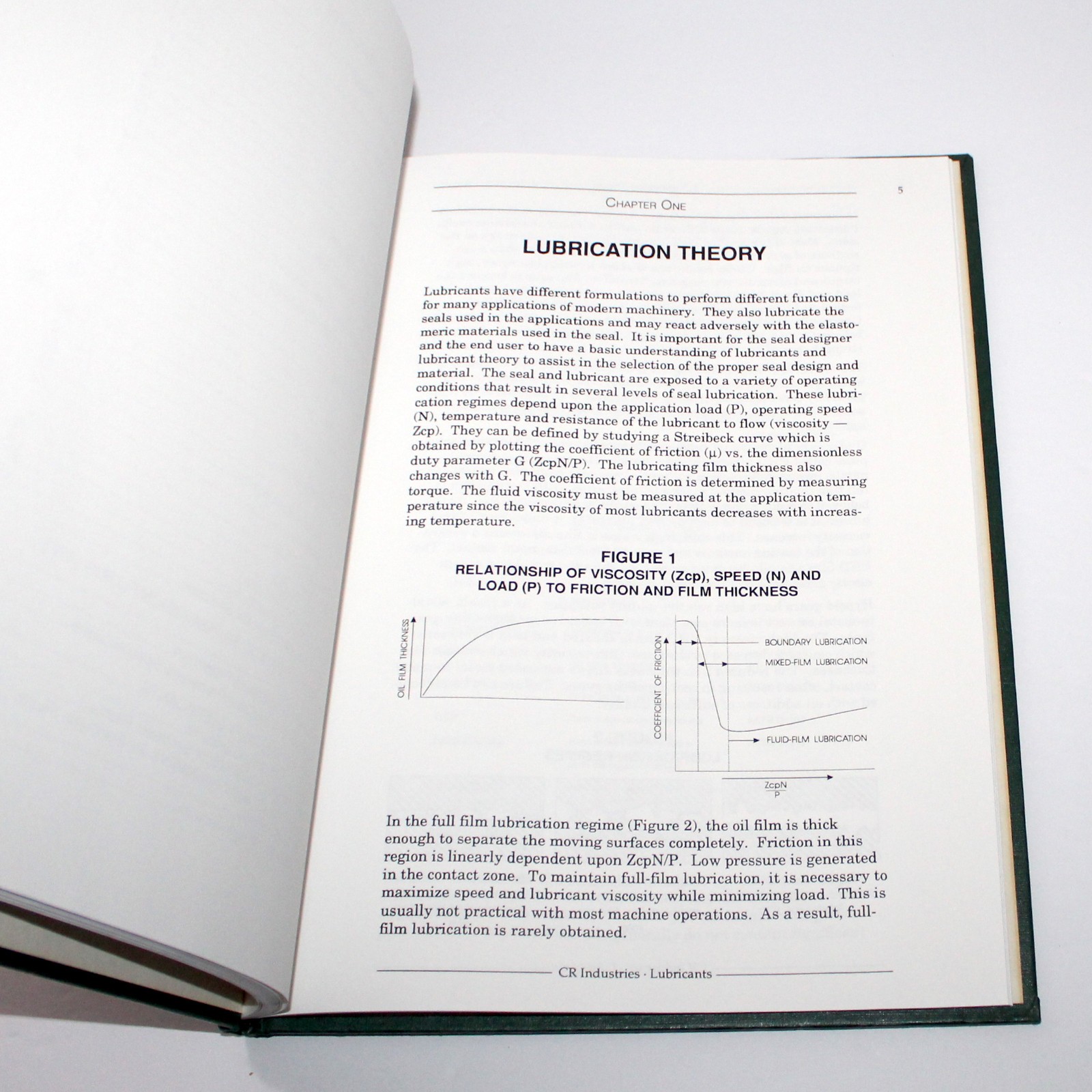 Elastomeric Lip Seal Handbook CR Industries Elgin Illinois Lubricants technology