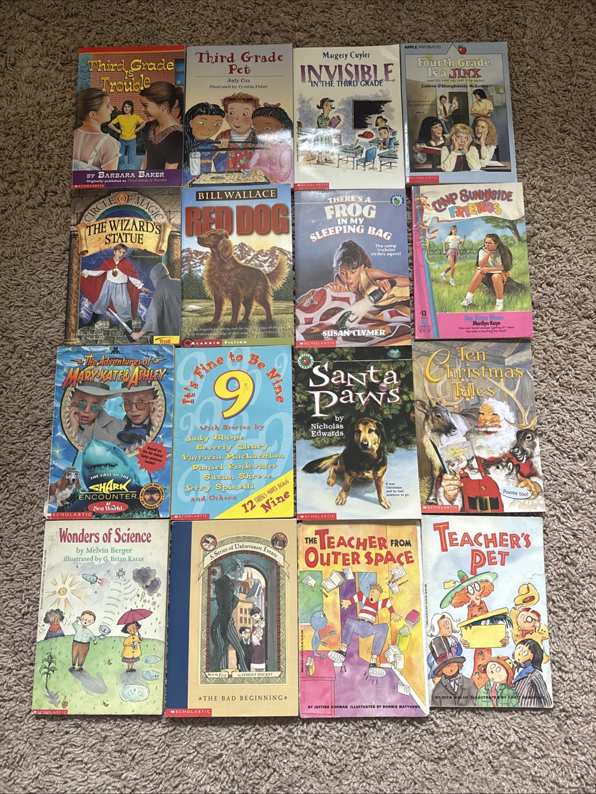 Mixed Lot Of 65 Children’s Chapter Paperback Books Scholastic Little Apple