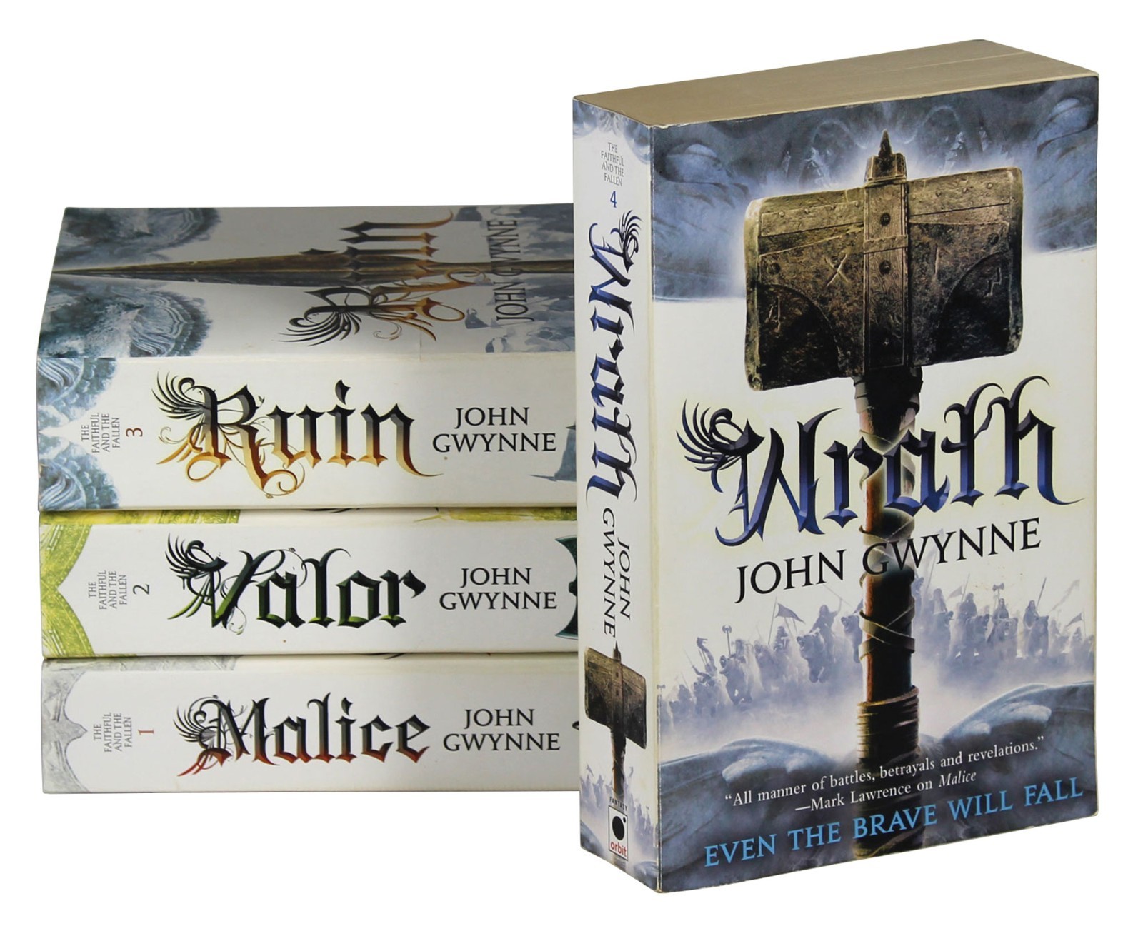 The Faithful And The Fallen by John Gwynne Vol 1 – 4 Complete Series Trade PB