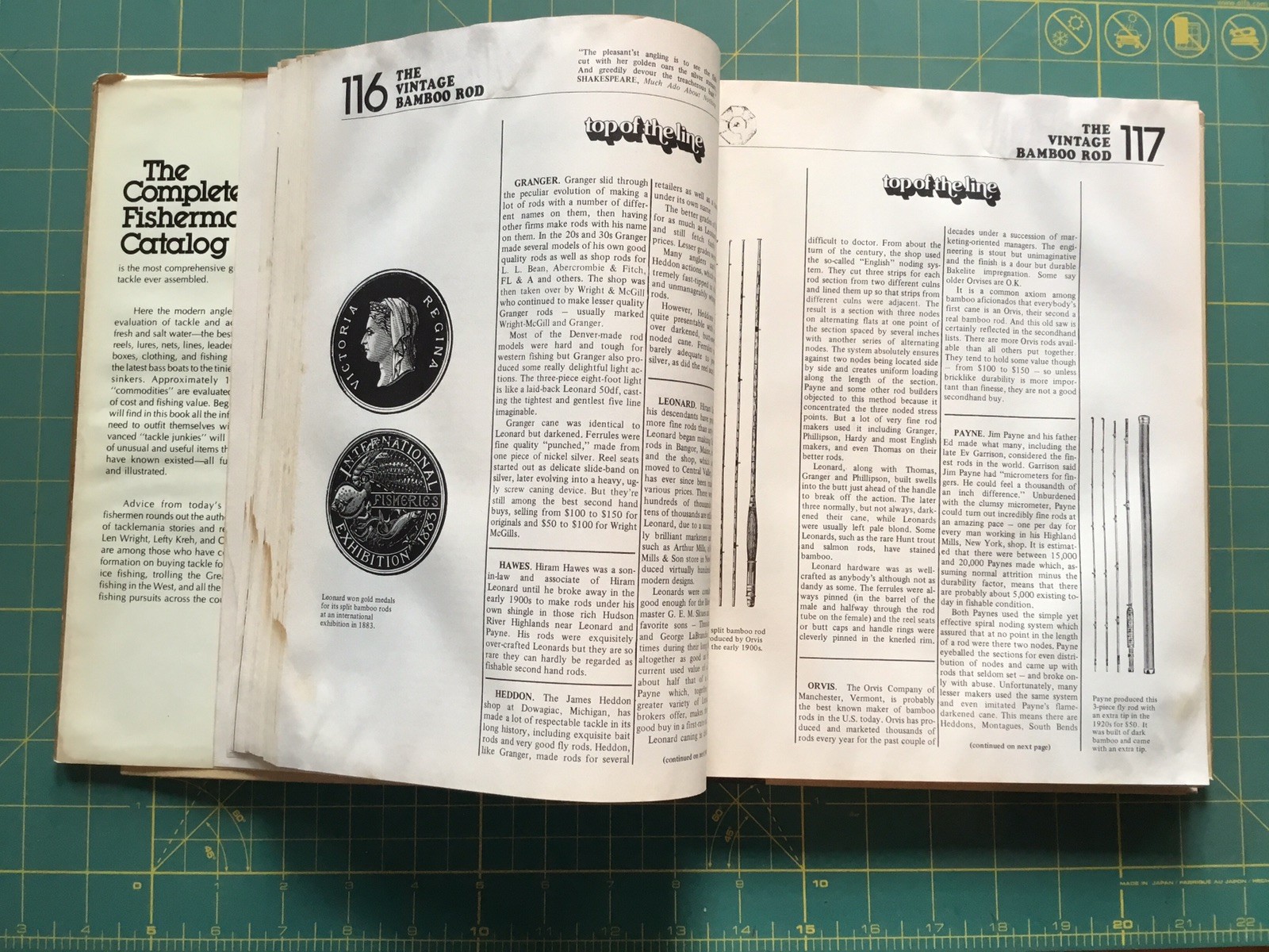 1977 The Complete Fisherman’s Catalog, 464Pages Book Many Pictures