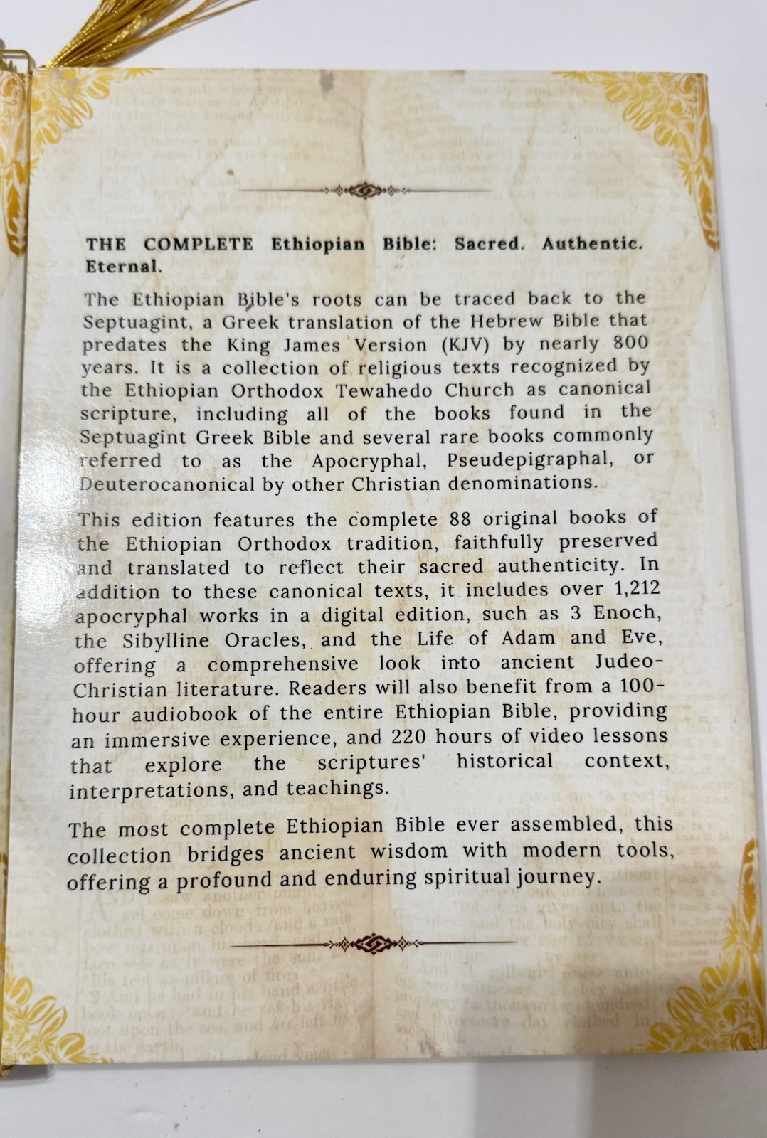 Complete Ethiopian Bible in English 1300 Books | Apocrypha Enoch Jubilees | New