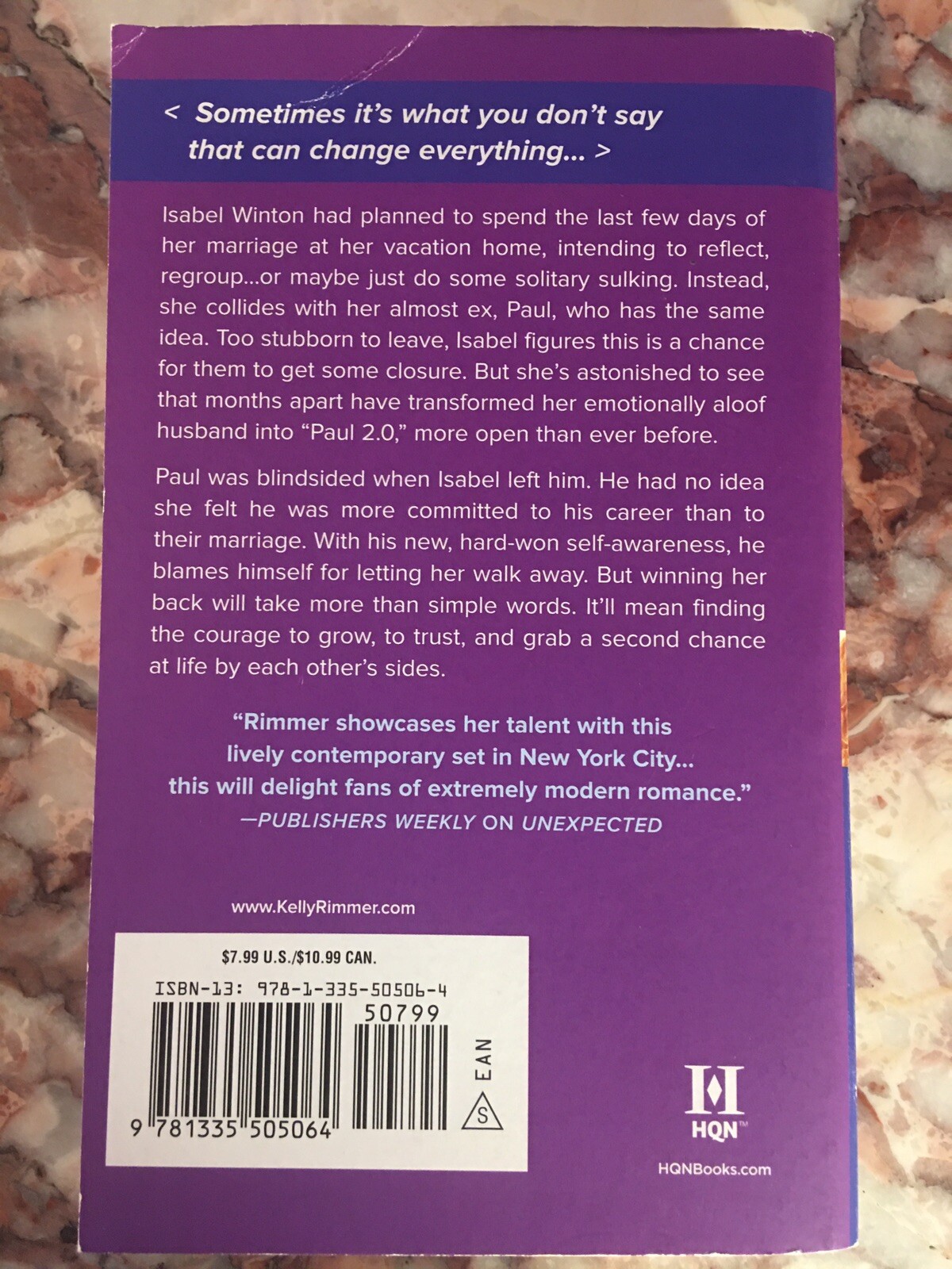 A NOVEL: “UNSPOKEN” by Kelly Rimmer. Paperback 336 Pages