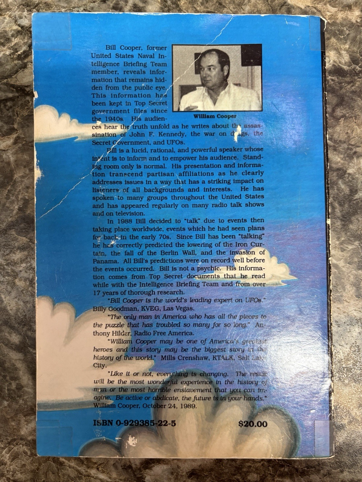 Behold, A Pale Horse, William Cooper 1991 Protocols Elders Zion Book