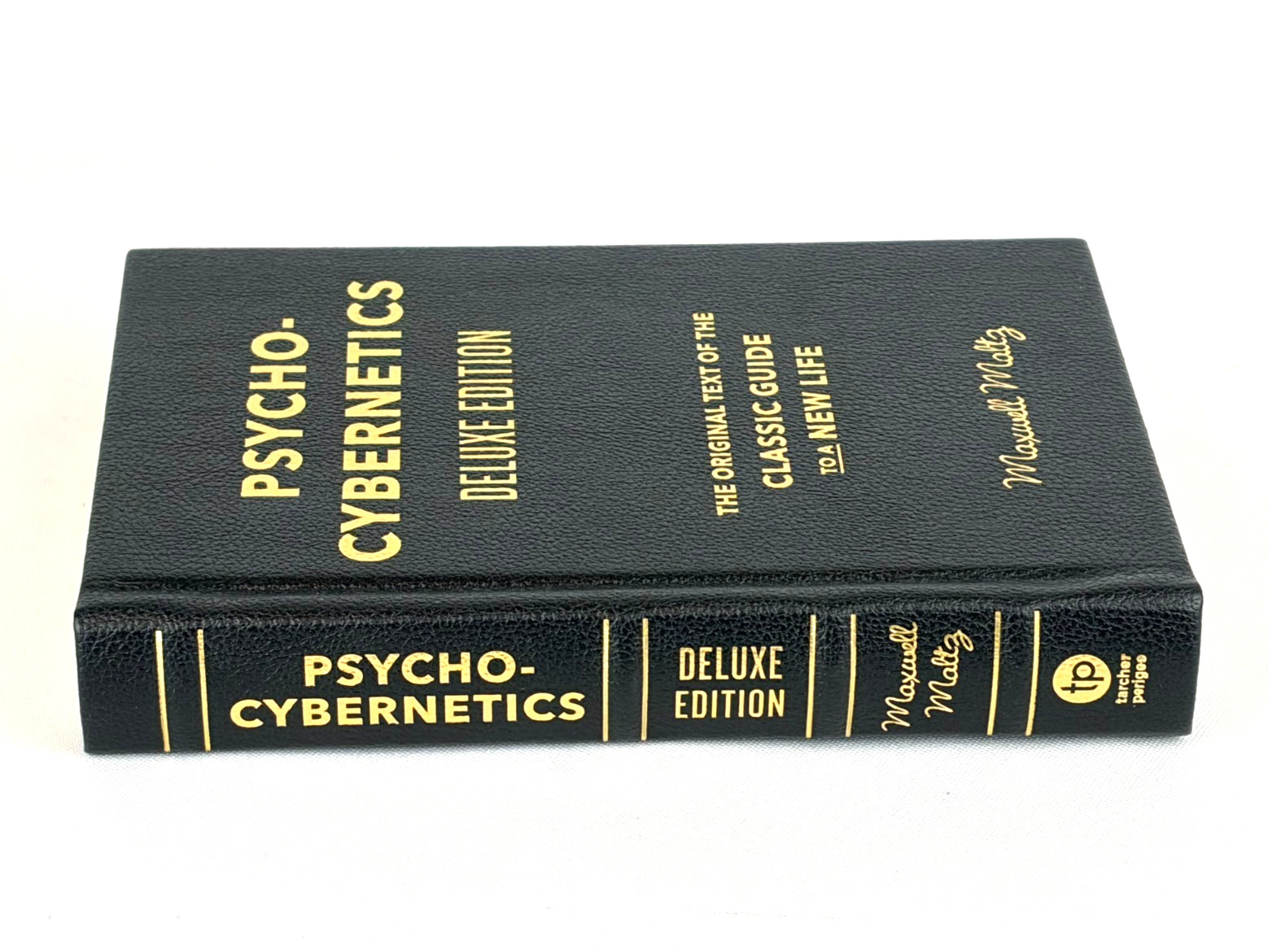 PSYCHO-CYBERNETICS by Maxwell Maltz Leather Bound Classic Deluxe Edition NEW