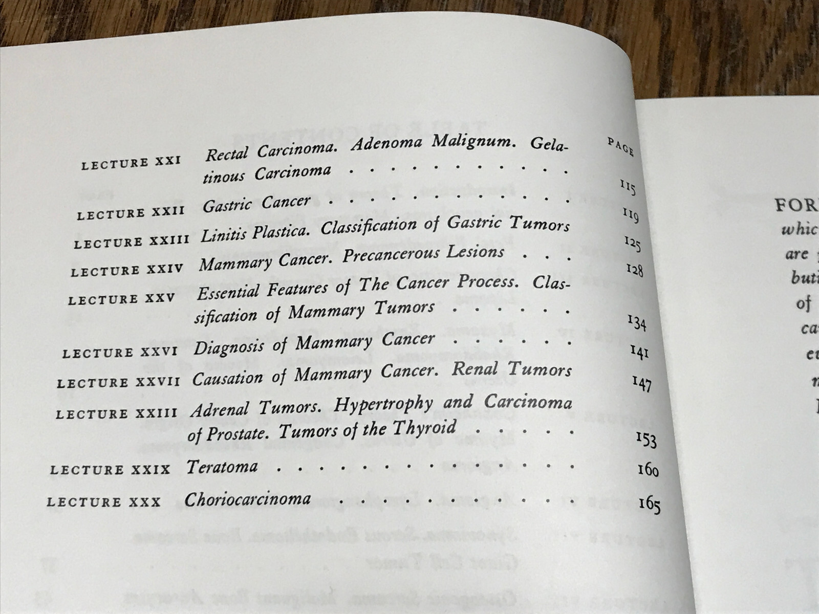 Lectures On Tumor Pathology By James Ewing M.D. Cornell University in 1934, Rare