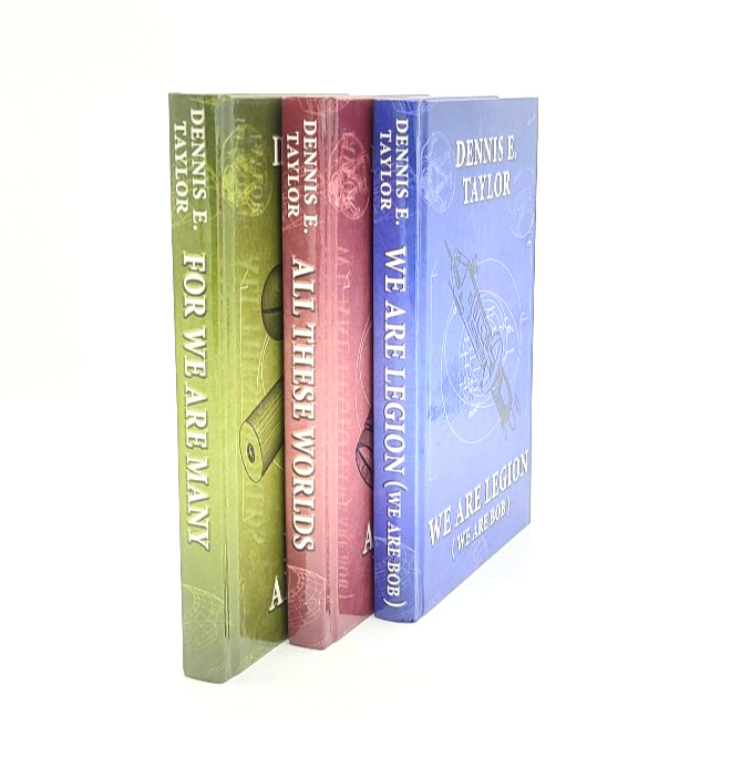 The Bobiverse Signed Limited Edition 1-3 Dennis E. Taylor We are Legion