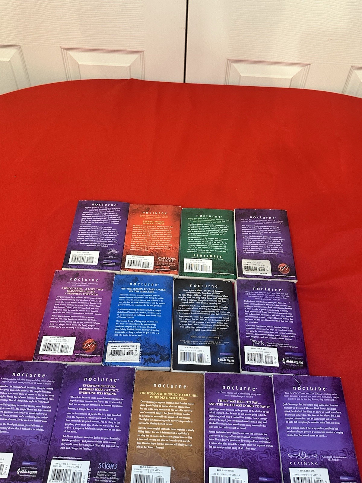 Nocturne Fantasy Romance Novels Lot Of 13 Various Authors