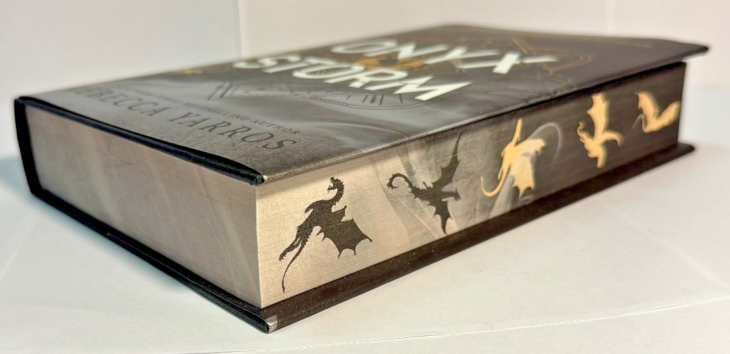 Onyx Storm Deluxe Edition Rebecca Yarros (2025, Hardcover) SIGNED FIRST PRINTING
