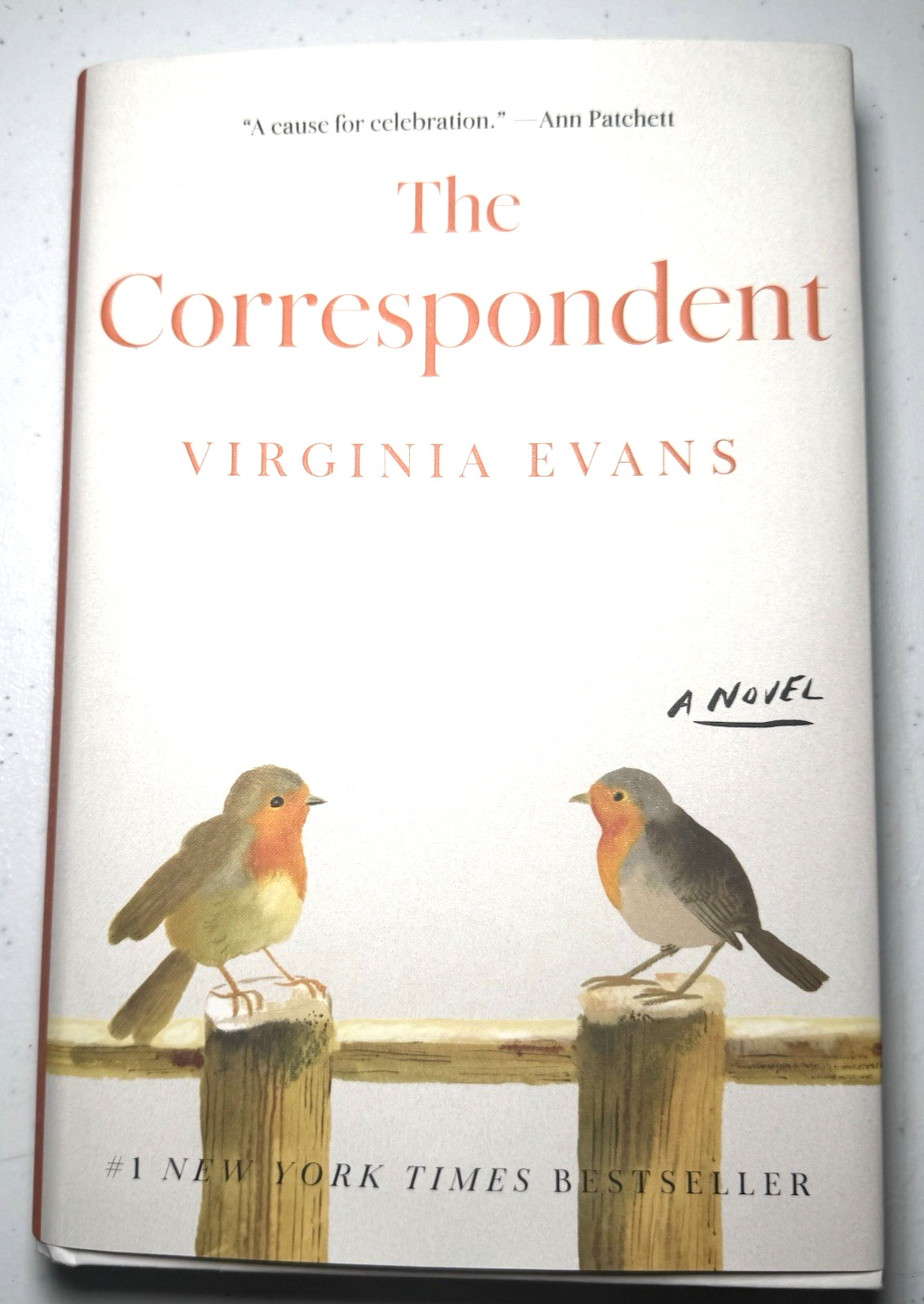 The Correspondent Virginia Evans 2025 hardcover