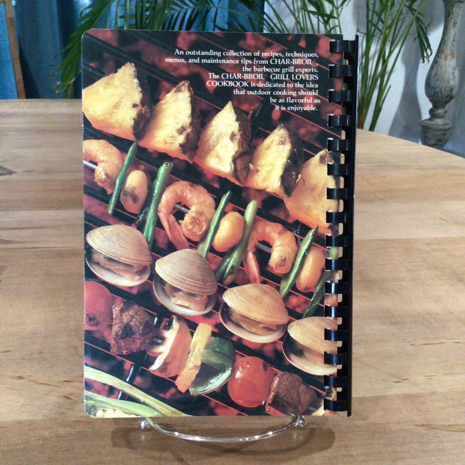 1985 Char Broil Grill Lovers Cookbook, Vintage, BBQ, Barbecue 174 Pages
