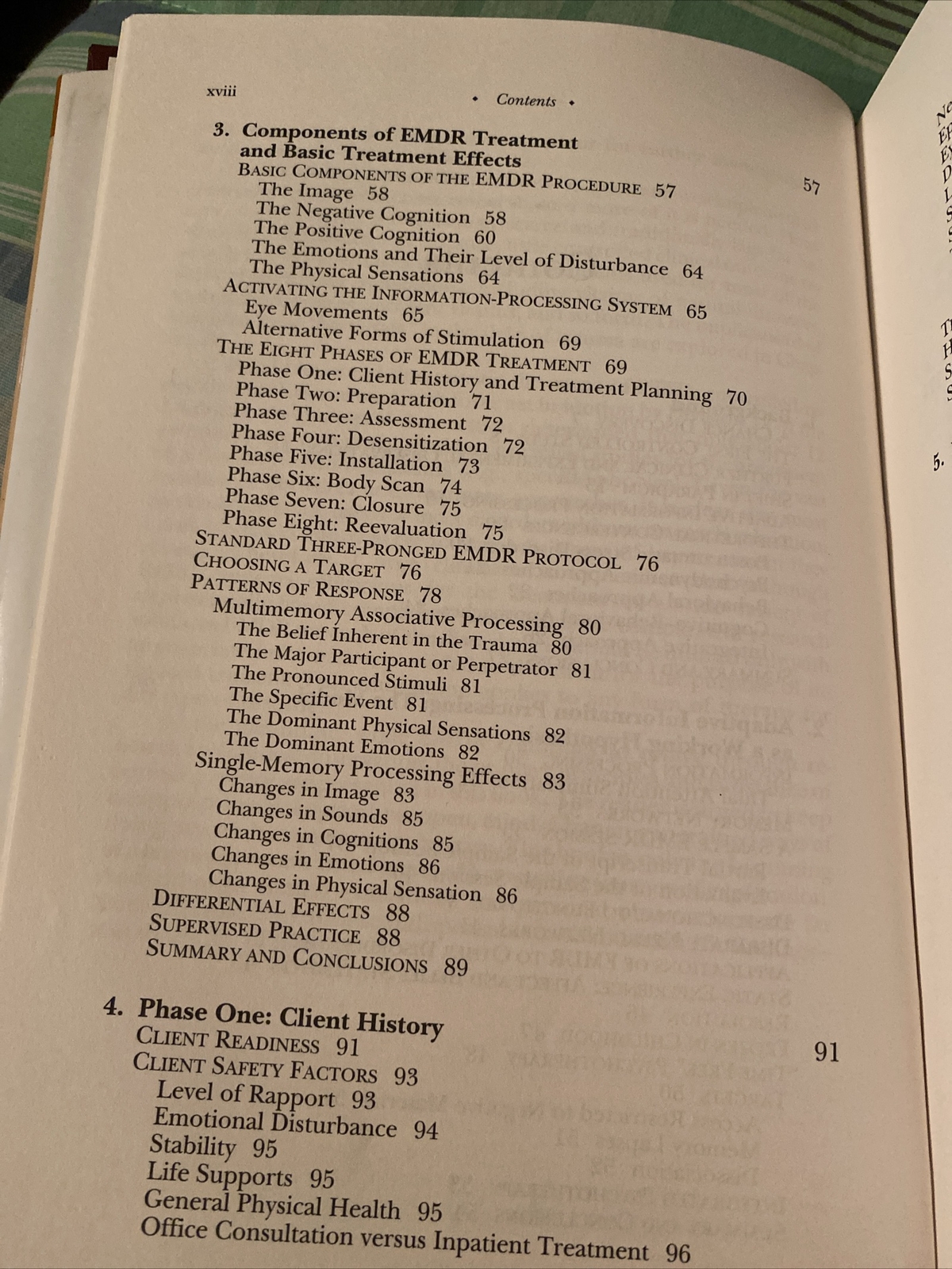 Eye Movement Desensitization And Reprocessing; Hardcover 2001