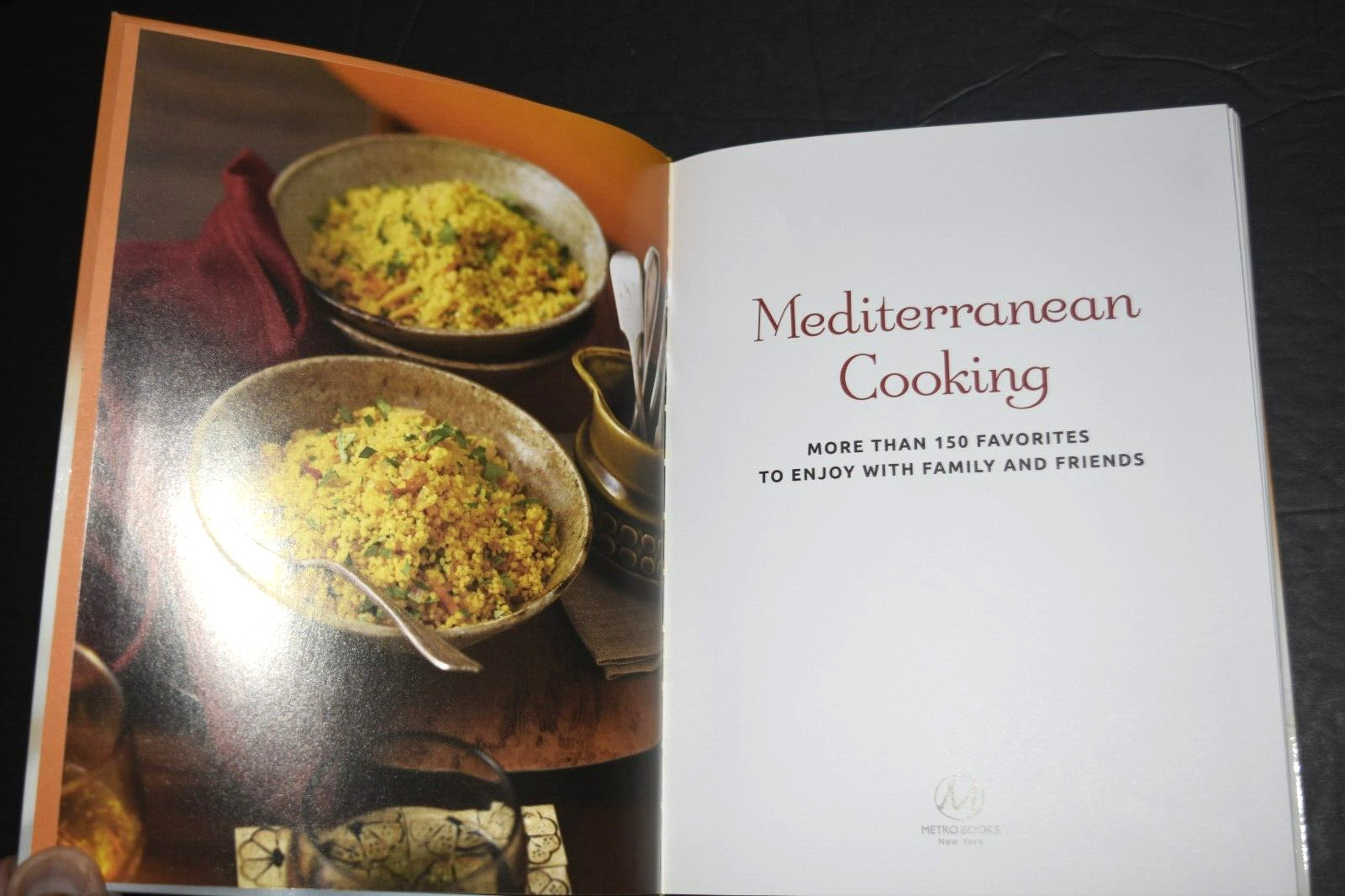 SOFT COVER BOOK, “MEDITERRANEAN COOKING,” 150+ Recipes, 367 Pages, New (c) 2010