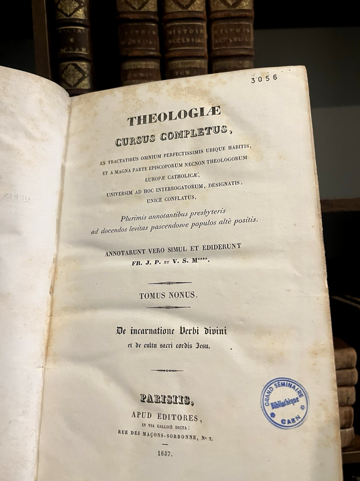 ANTIQUE BOOK IN LATIN from 1800s – Historical Collectible from 19th Century