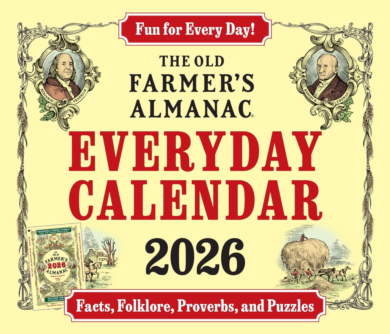 The 2026 Old Farmer’s Almanac Everyday Box Calendar