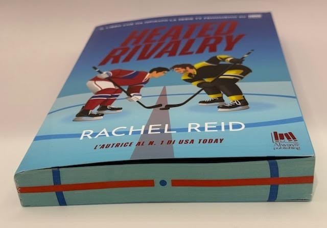 Heated Rivalry By Rachel Reid, Italian Edition w/Printed Edge