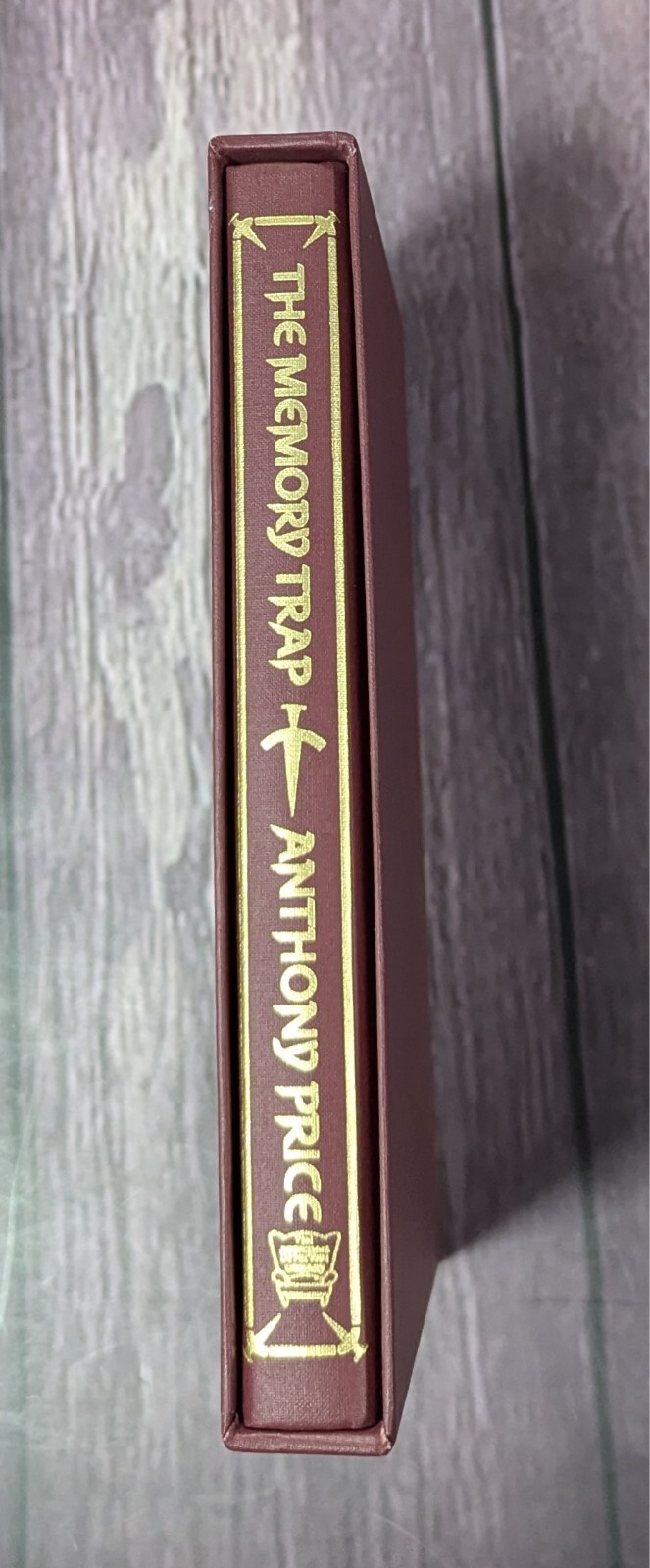 Anthony Price – The Memory Trap – LETTERED Limited Edition 1st – Letter E