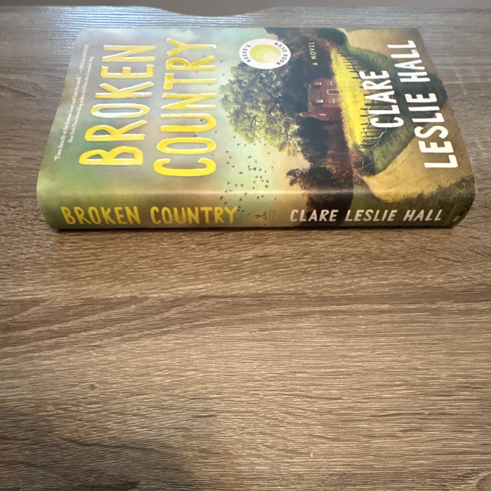 Broken Country by Clare Leslie Hall Hardcover 2023 St. Martin’s Press Dust Jack…