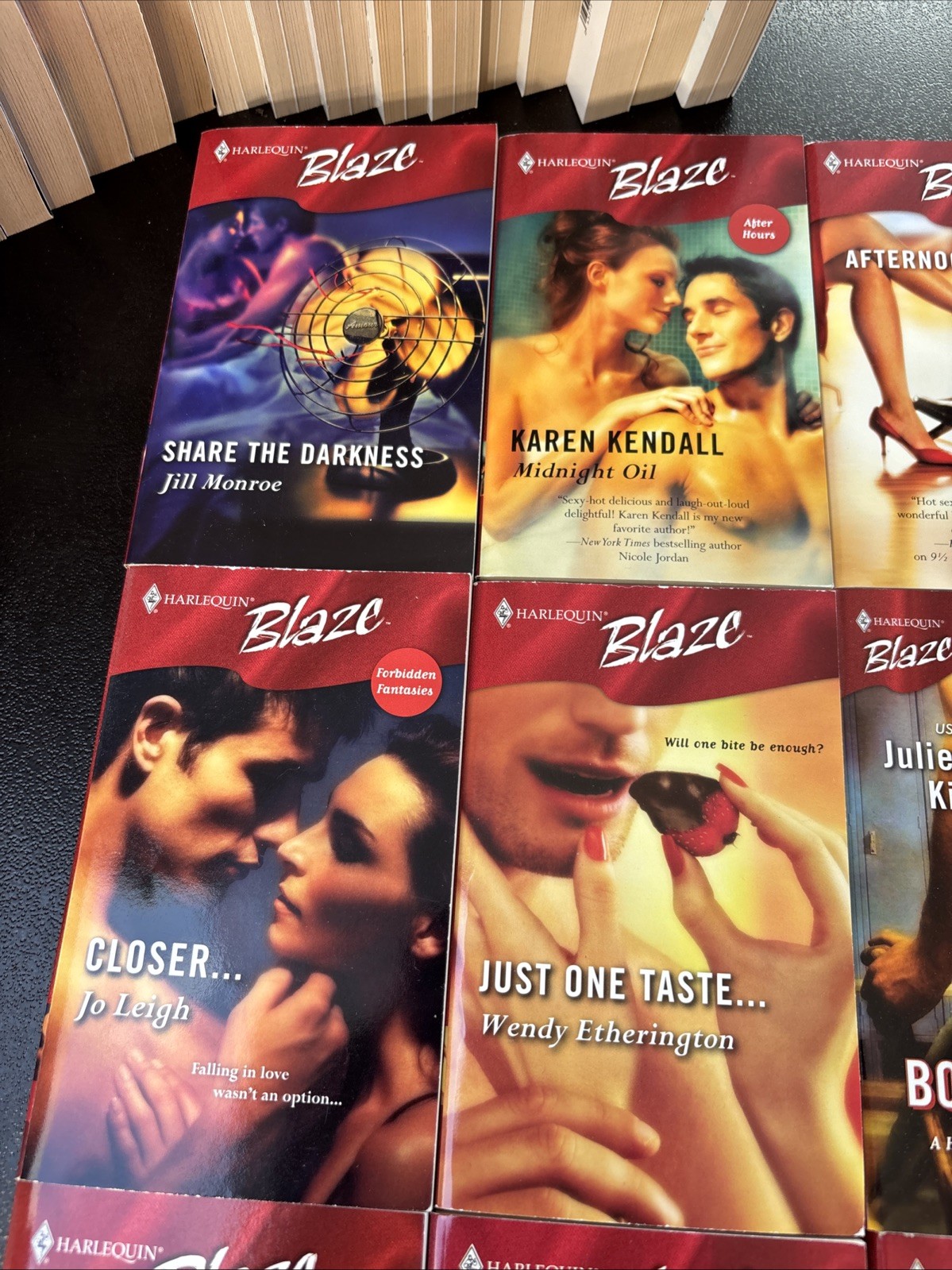 NEW Vintage Lot/15 Harlequin Blaze 2000’s Romance Books 245-269