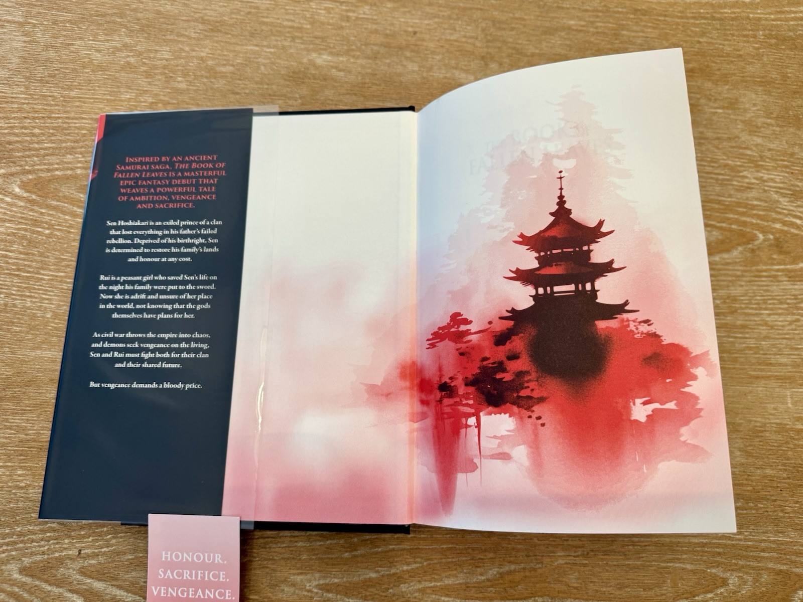 The Book Of Fallen Leaves By A. S. Tamaki – Goldsboro Ed. – Signed & Numbered