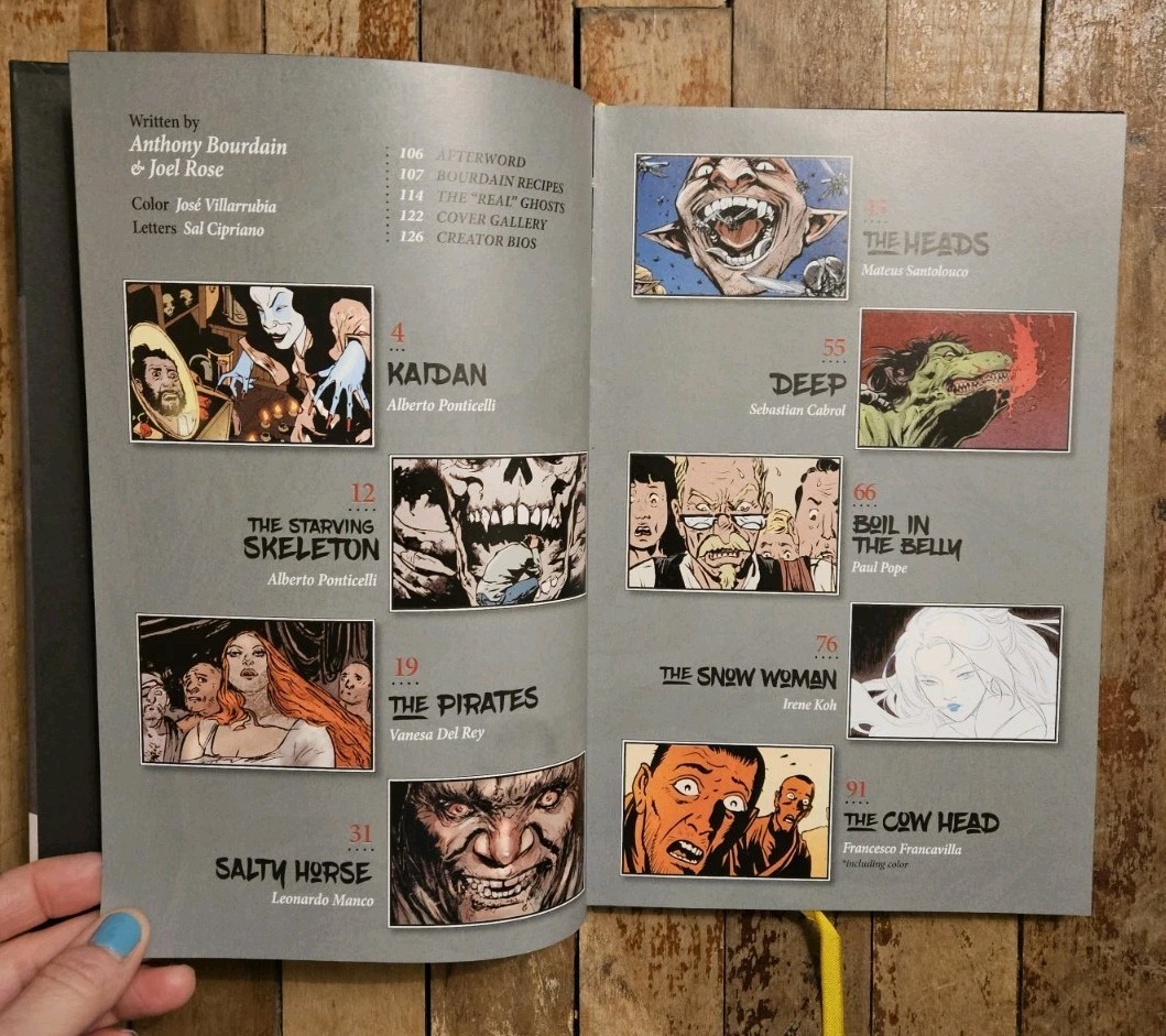 2020. Anthony Bourdain’s Hungry Ghosts #1-4 Dark Horse Comics Early Printing VG+
